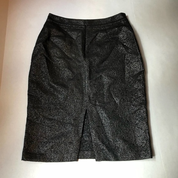 SALE Who What Wear Metallic Pencil Skirt - Picture 2 of 5